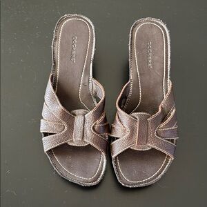 Dark brown Dockers Sandals